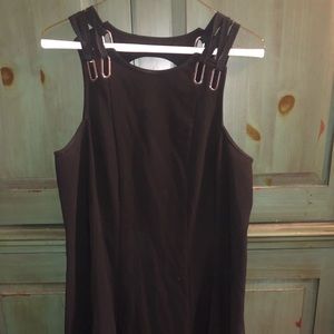 Free People Black Mini Dress